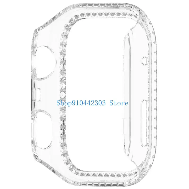 L4MD Frame Screen Protectors Smartwatch Wristband Accessory Protective Cover Case for Watch Fit 4