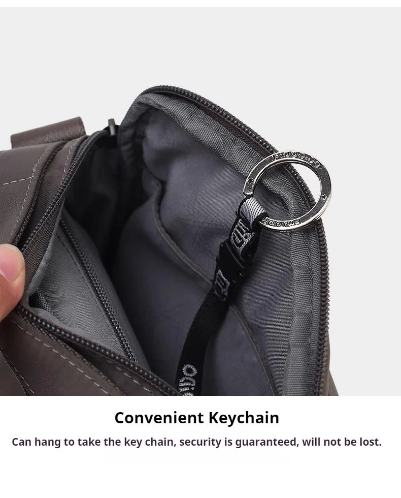 FIDO DIDO torebka na co dzień nylonowa torba na ramię Hobos dla mężczyzn damskie torby na ramię o dużej pojemności wysokiej jakości oficjalna oryginalna