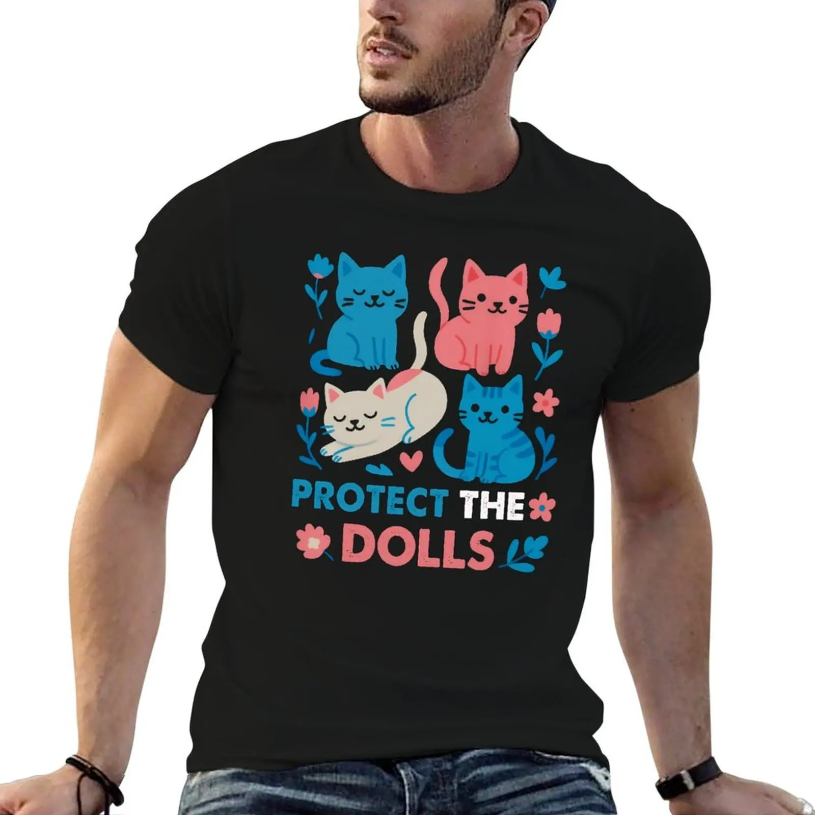 

Protect The Dolls T-Shirt printed t shirts for man g man t shirts for men man t shirt luxury T-shirt