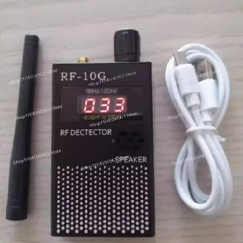 Digital RF Field Strength Meter (1MHz-10GHz) - RF-10G Power Meter & Radio Detector