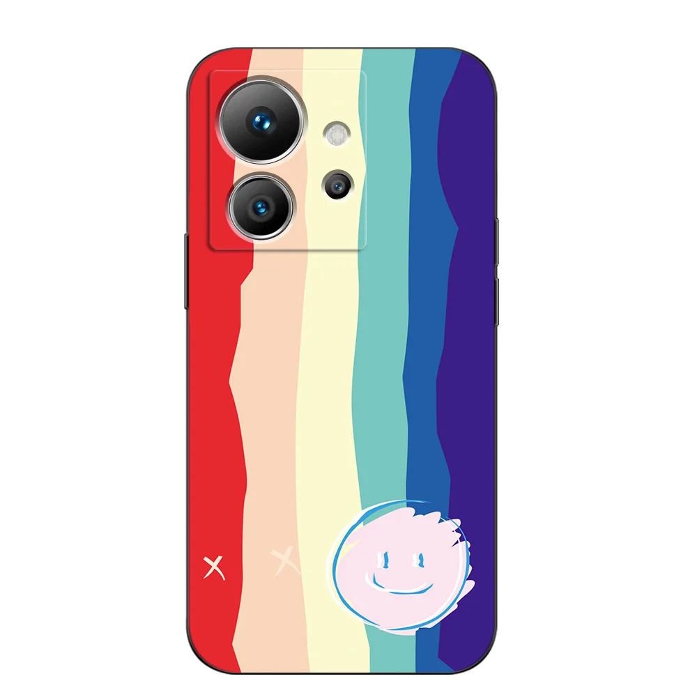 Case For INFINIX ZERO ULTRA 5G X6820 Silicon Phone Back Cover black tpu case cartoon car funny image 6