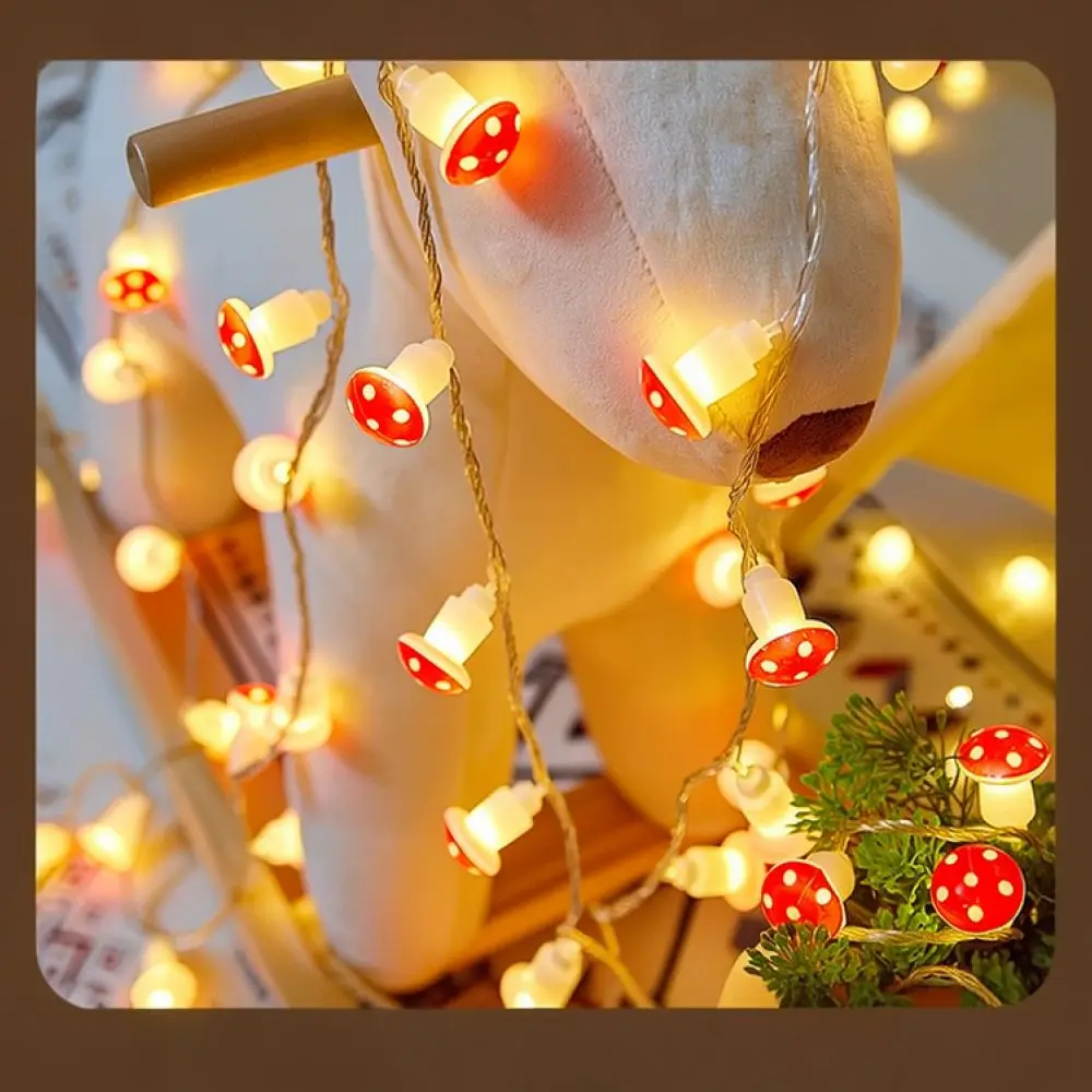 Flexible LED String Lights Battery USB Powered Decorative Lamp For Bedroom Home Party Outdoor Festival Ornament