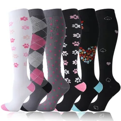 New Compression Socks for Leggings Running Pressure Soccer Unisex Adult Socks Korean Edition Network Red Pressure Nurse Socks