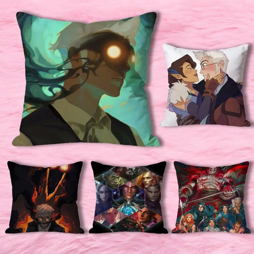 

TV Legend Of Vox M-Machinas-S Pillow Cases for Bedroom Living Room Sofa Home Decor Polyester Cushion Cover with Zipper