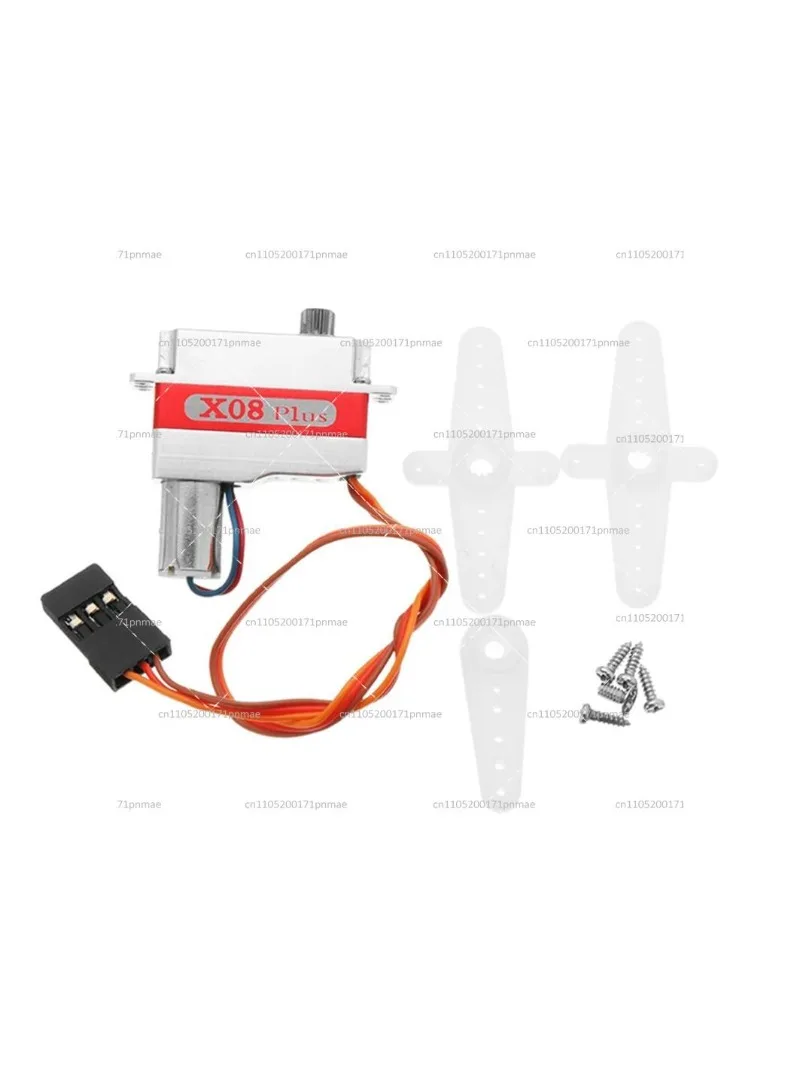 Micro Full Metal Gear CNC Casing Digital RC Glider Servo Motor for UAV Helicopter Airplane Models
