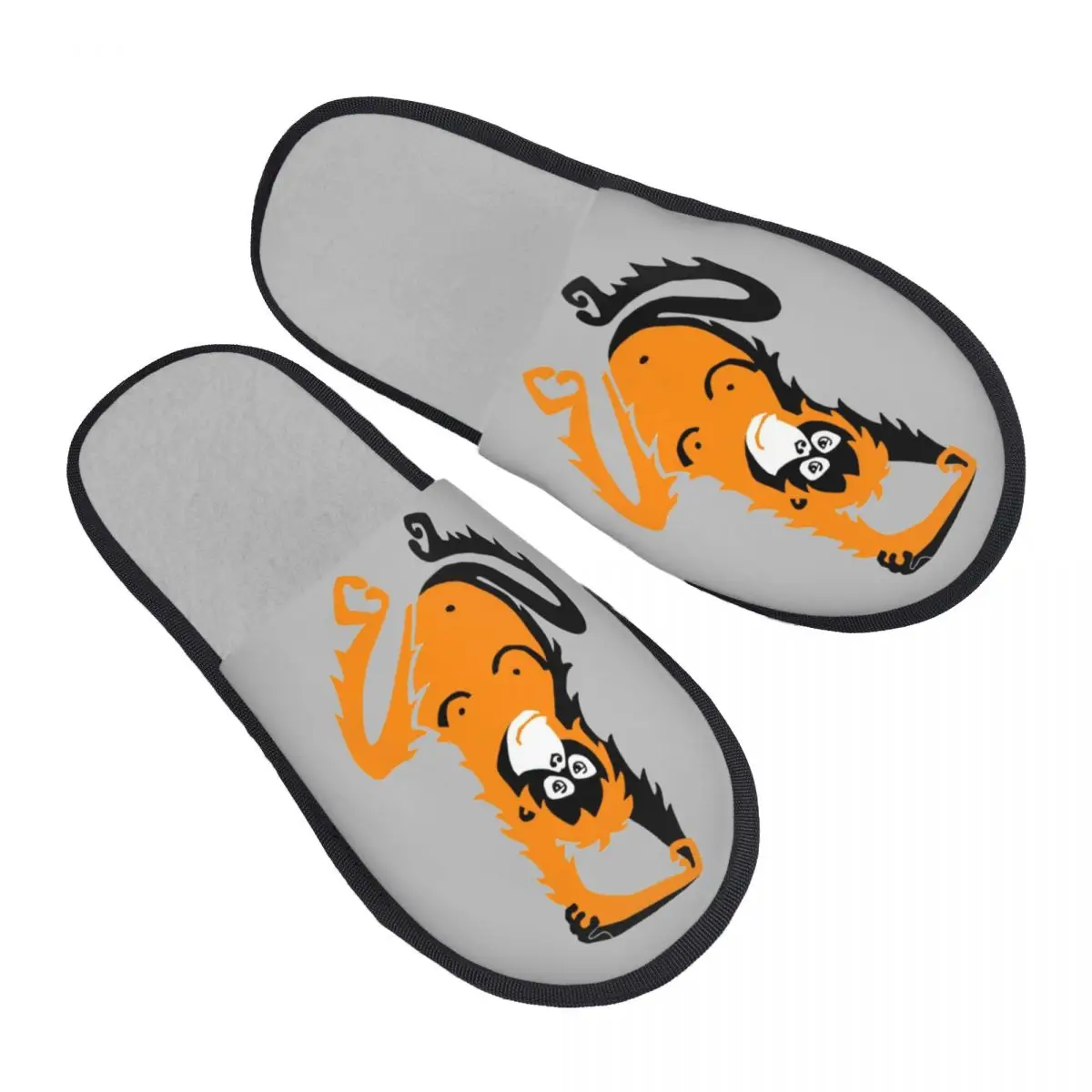 

Изготовленные на заказ тапочки для гостей The Jungle Book King Louie для ванной комнаты, женские домашние тапочки