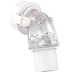Replacement Tubing Connector for AirFit F20 Full Face Mask CPAP Mask Mouth and Nasal Mask for Sleep Apnea