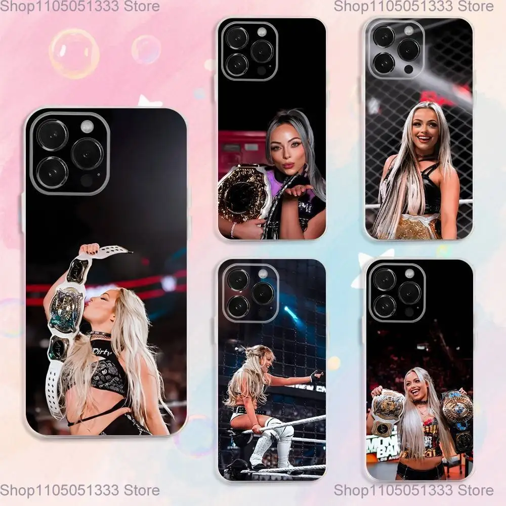 

L-Liv Morgan Phone Case For iPhone 17,16,15,14,13,12,11 Plus,Pro,Max,XR,XS,Plus,E,SE4,Mini Transparent Cover