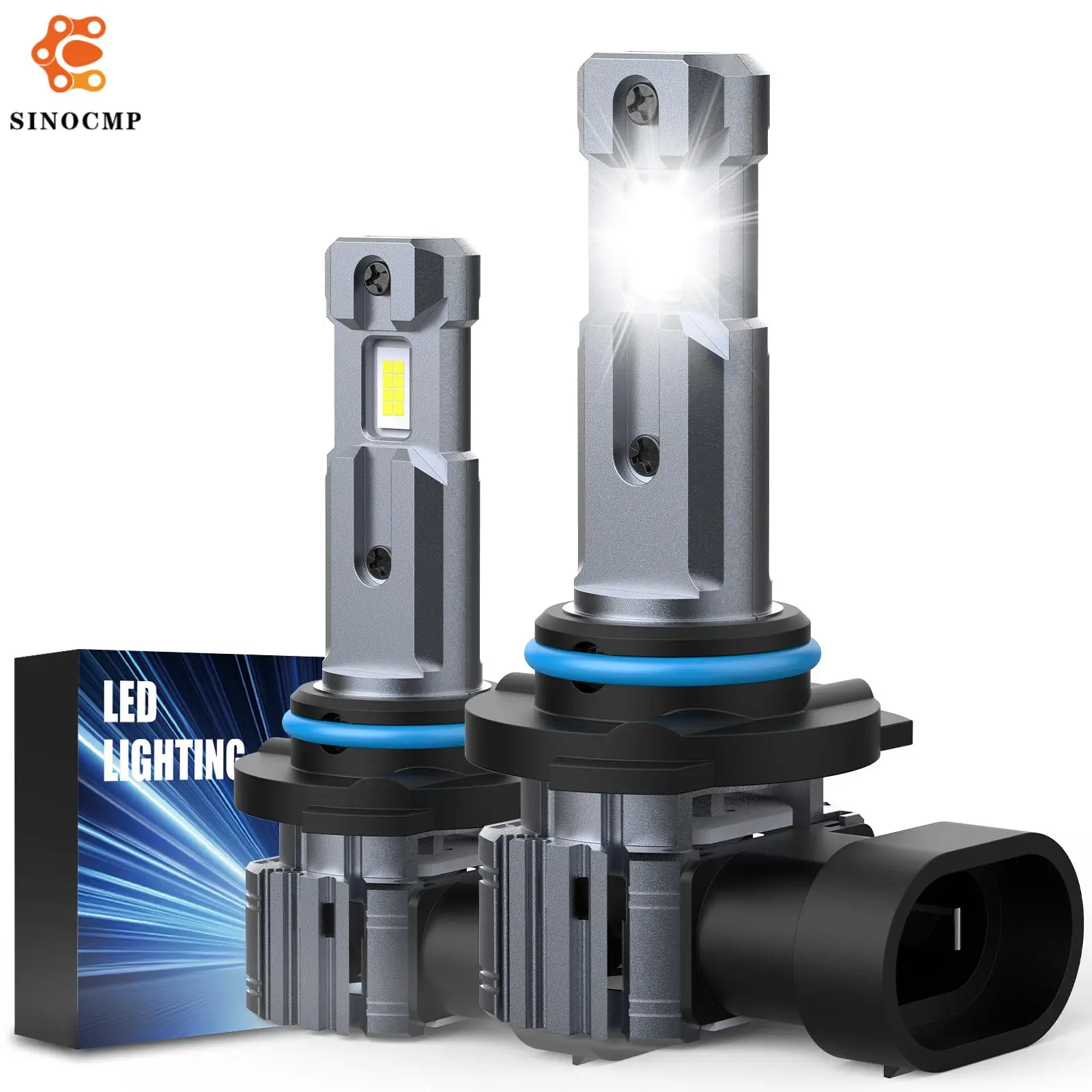 

H7 H11 9005 9006 Led Lamp Headlight Bulbs Wireless Led Bulbs 20000LM 6500K High Low Beam Car Halogen Replacement Led Headlight