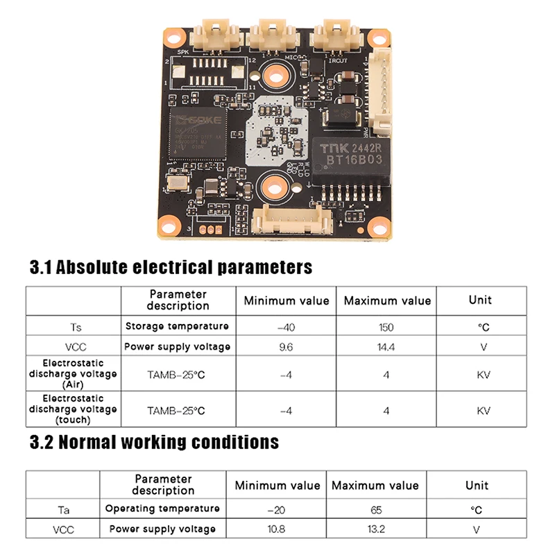 Плата IP-камеры 4 Мп Smartsens Sc5239S, модуль Goke H.265 Ai, обнаружение движения лица, Rtsp, сетевое видеонаблюдение Cctv