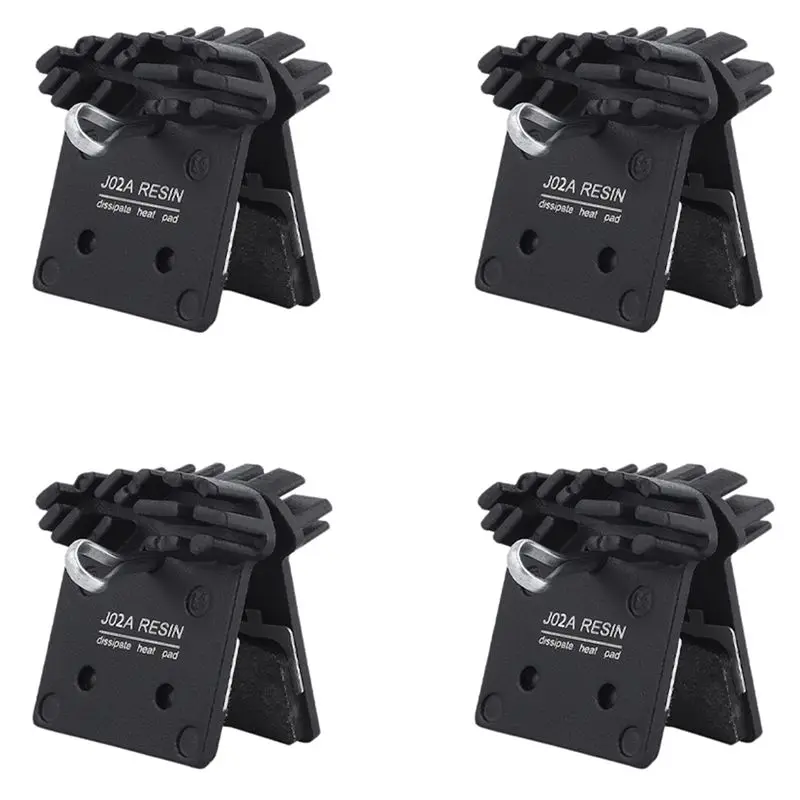 A89E-4X MTB Bike Resin Disc Brake Pads Ice Tech Bicycle Hydraulic Cooling Brakes Pad J02A For SLX Deore XT XTR M8000
