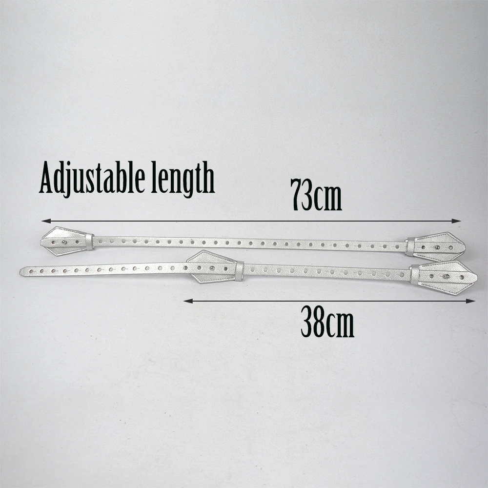 TANQU Bidirectional Adjustable Leather Belt long o bag Handles straps with Clasp for Obag Basket  Women Handbag O Bag