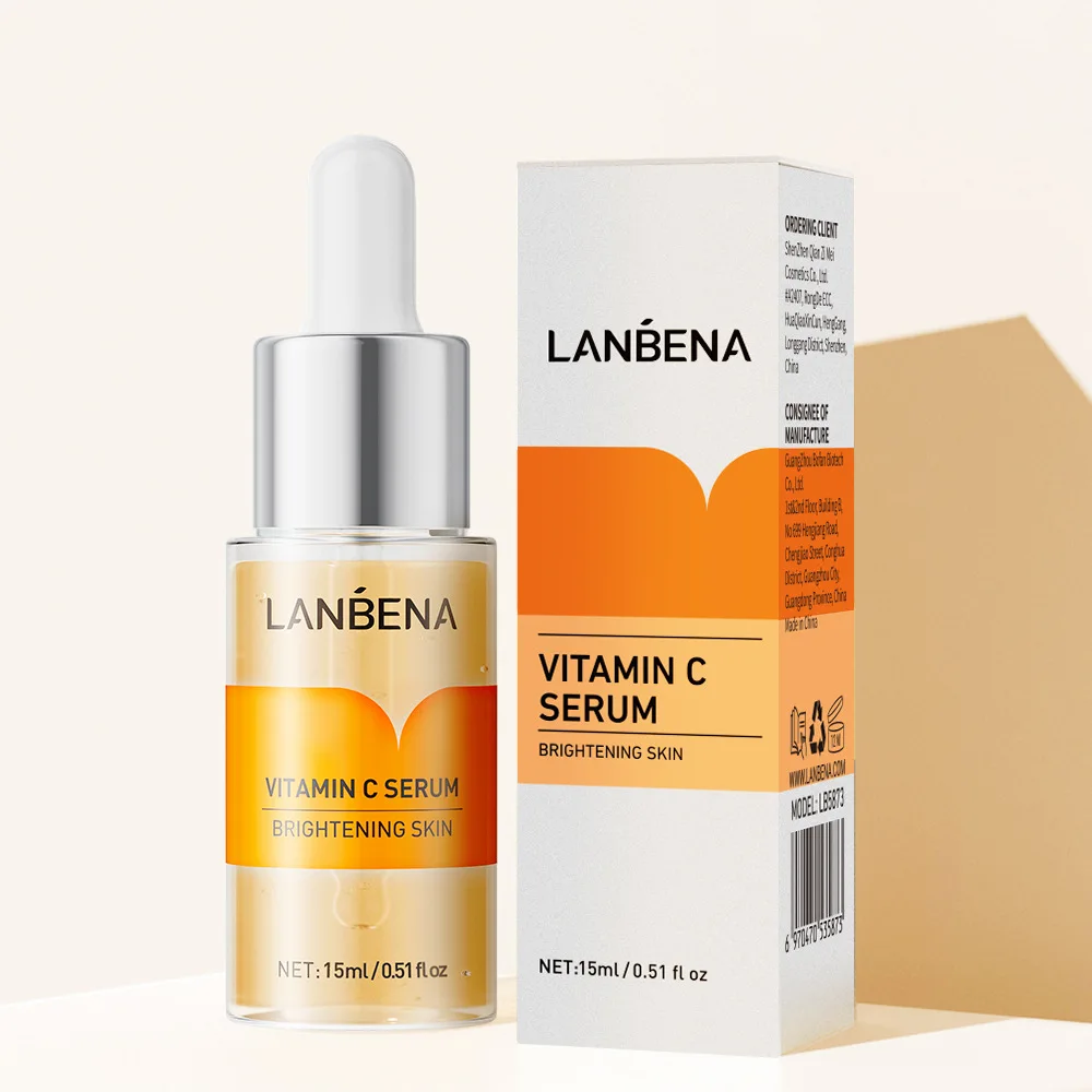 Lanbena vc serum feuchtigkeit spendend und aufhellend vitamin c essenz aufhellung 15ml