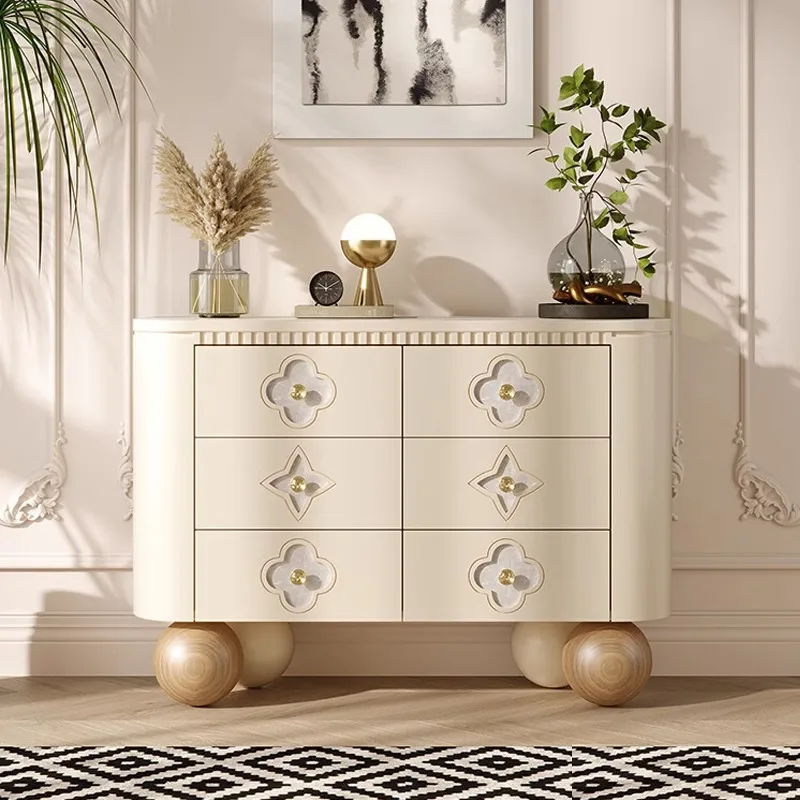 

White Drawers Living Room Cabinets Simple Classic Space Saving Living Room Cabinets Solid Wood Szafki Do Salonu Furniture Home
