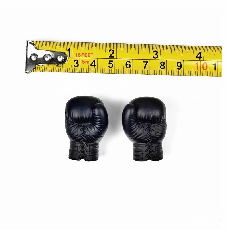 In Stock 1/6 Scale Male Boxing Gloves Black/red/white Glove Model Mini for 12'' Soldier Action Figures Body Scene Accessory