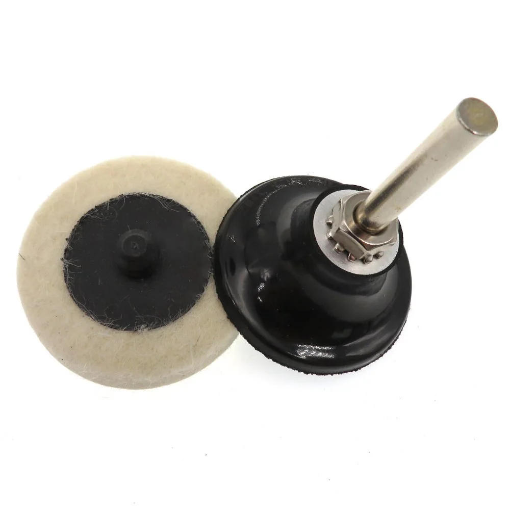 

2-30Pc Torque Sand Disc 2"50mm Disc Wool Rotary Torque Sand Disc Wool Felt Polishing Rotary Lock Sand Disc Polishing Accessories