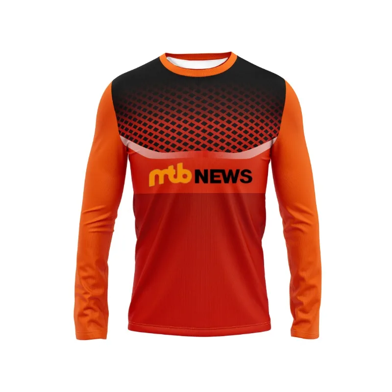 

2026 Fashion Sports Cycling Long Sleeve, Racing Racing Printed Long Sleeve Sportswear, Off Road Sunscreen Cycling Clothing