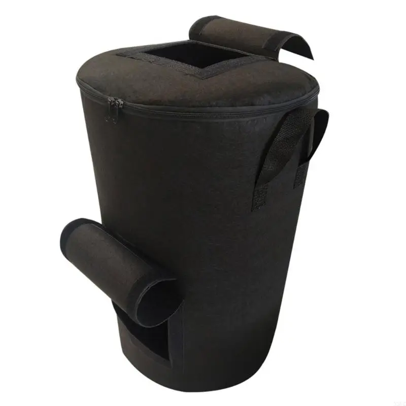 Heavy Garden Compost Holder produced From Felt For Organic Waste X3UC