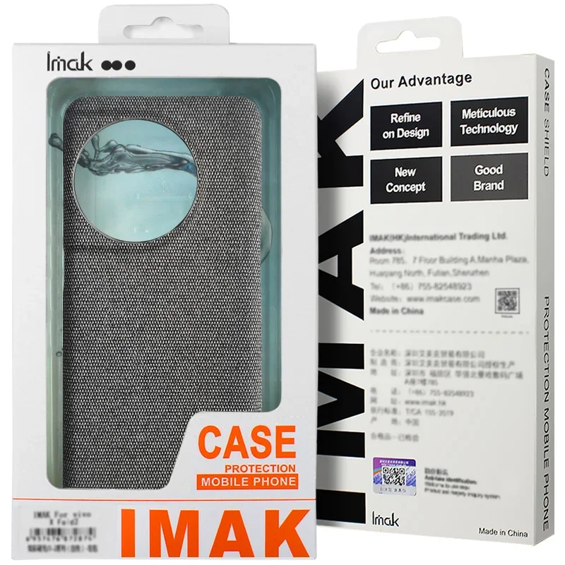 For Xiaomi Mi 14T Case IMAK Ruiyi Series Fabric Case for Xiaomi 14T Pro 5G Cover