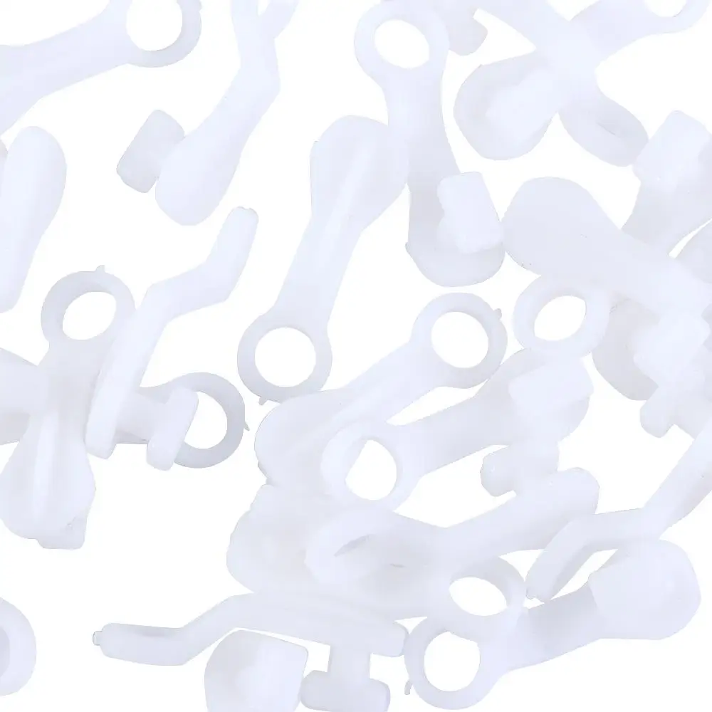 50/100/150PCS Home For SWISH Hanging NOVA DELUXE Clip On Replacement Curtain Rings Curtain Glider Hook Track Rail Runner