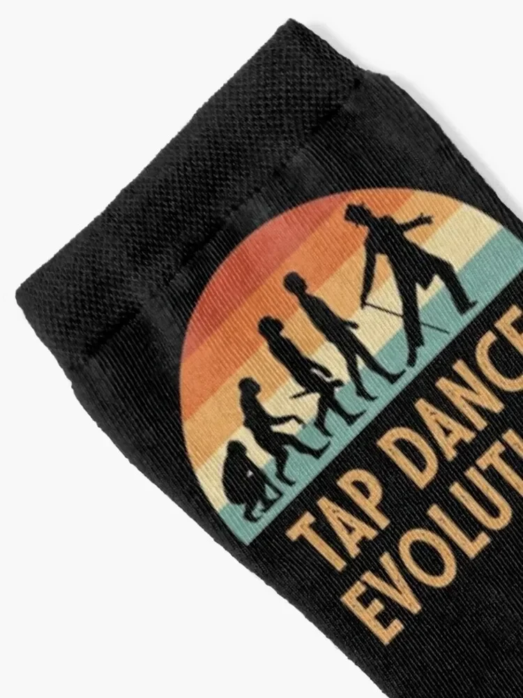 Funny Tap dancing gift -tap dancer evolution man | tap dance related gifts, tap dance student gift, dance teacher Socks