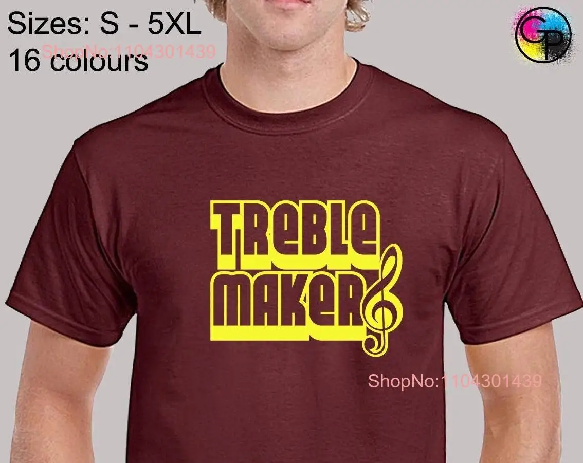 Treble maker mens T Shirt unisex funny pitch perfect acapella barden bellas singing competition music team film movie cool