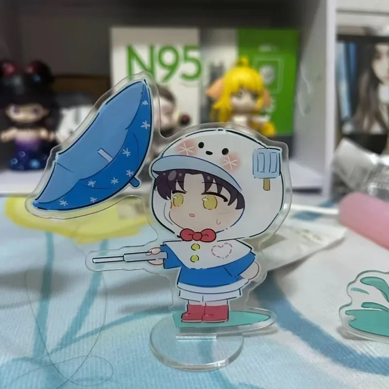 Periferiche di gioco cinesi Love and Deepspace Versione Q Supporto in acrilico Ornamenti da scrivania da collezione Regali di compleanno creativi Giocattolo per ragazza