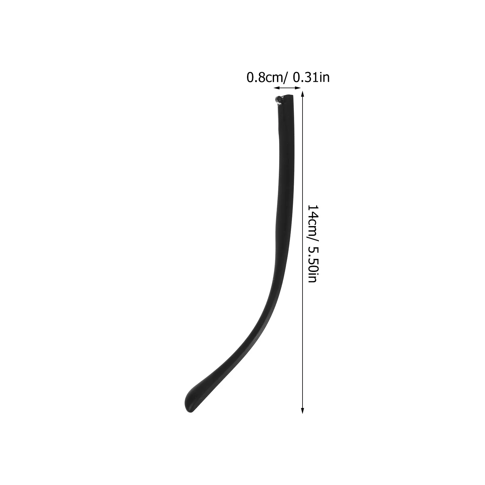 1Pair Universal Glasses Arm Legs Replacement Eyeglasses Temples Nonslip Lightweight Comfortable for Sunglasses Reading