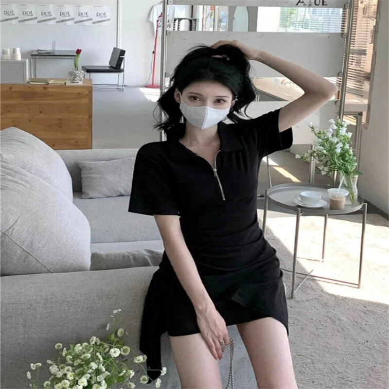 رغبة نقية ضيقة الورك المعانقة الصيف المرأة الجديدة تصميم غير منتظم الخصر cinching والتخسيس اللباس