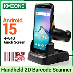 Android 15 Rugged PDA Zebra SE4710 NFC Handheld Terminal Wireless Wifi with Grips Cradle 2D Barcode Scanner Warehouse Inventory