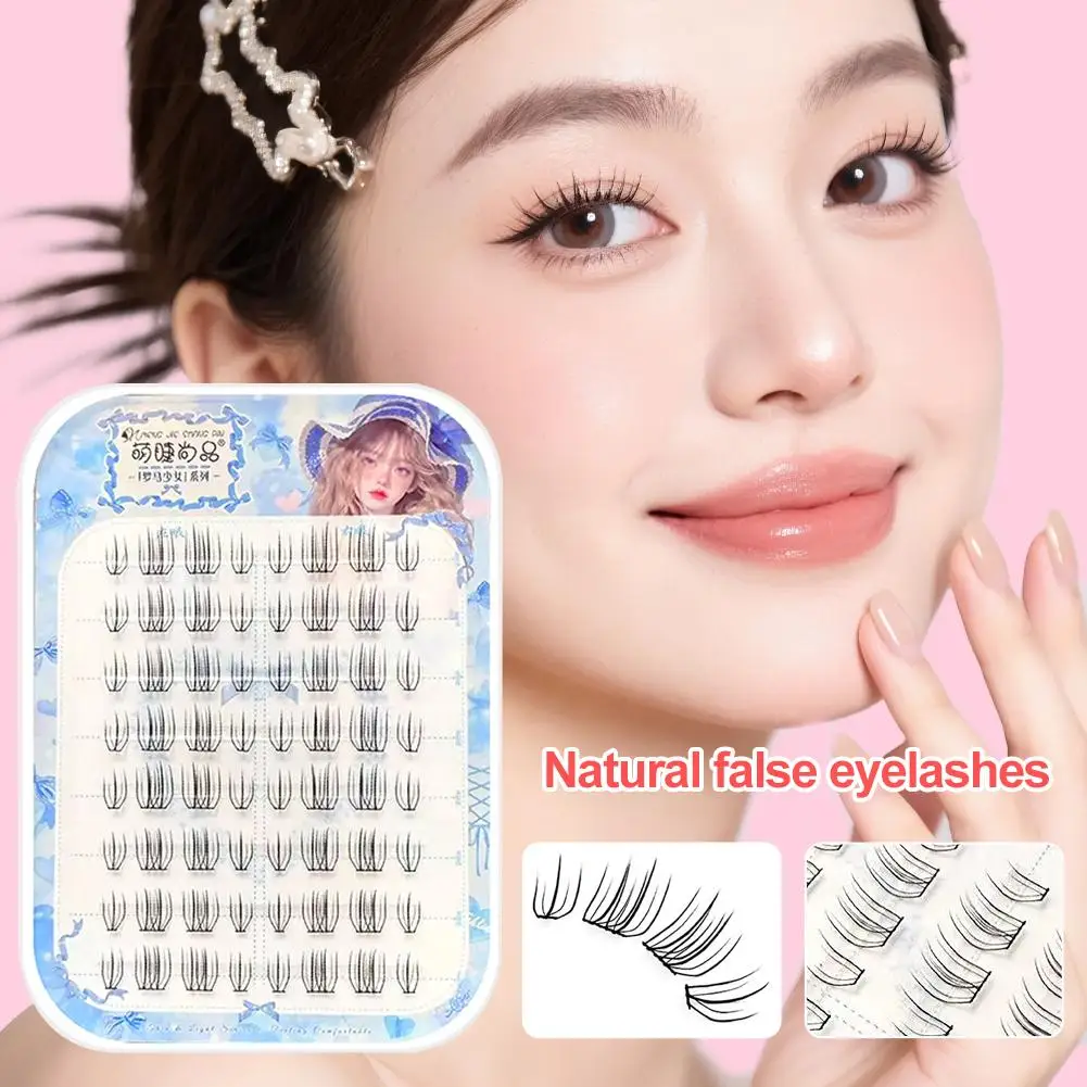 Extensions de faux cils naturels, pour groupe de filles Kpop coréen, outil de maquillage L4W3