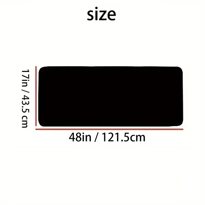 1pc Non-Slip Kitchen Mat 48x17 Inch, High Quality Rubber Cushioned Standing Mat with Floral Design for Floor, Sink, Laundry & Home Office - Heat-Resistant Non-Woven Fabric, Kitchen Mats for Floor, Sink Area Mat, Stylish Floor Decor