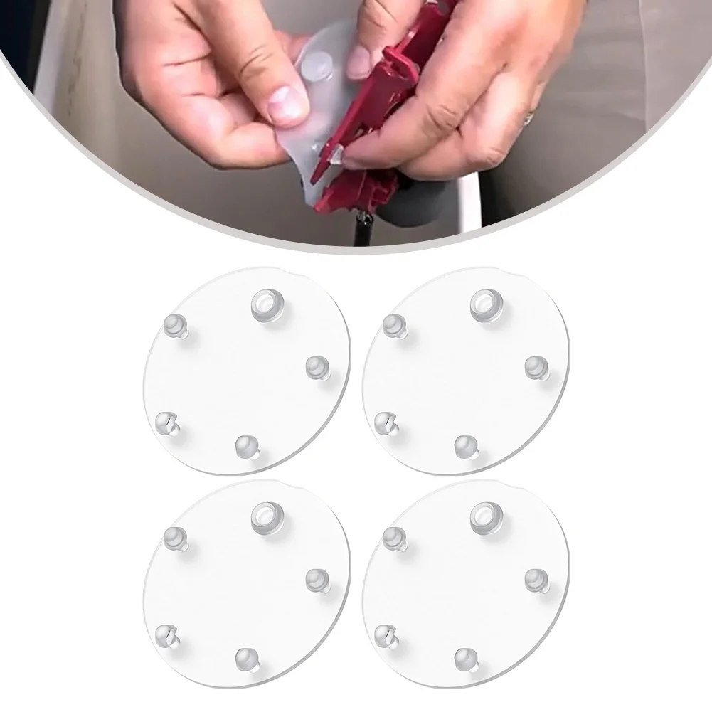 

2/4pcs Toilet Flap Replacement Flap Gasket Toilet Sealing Pad For Vormax Toilet Tank Effective Leak Prevention Rubber Accessorie