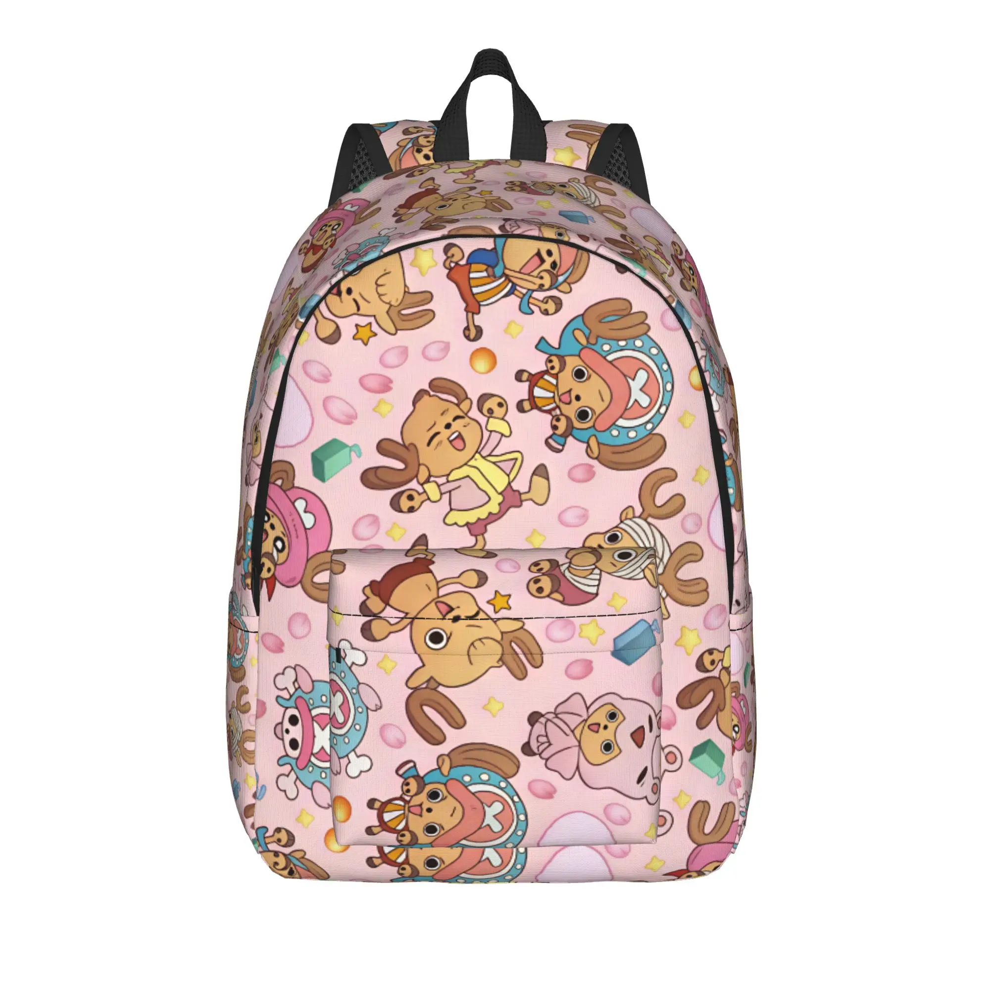 TONY TONY Chopper! Backpack Women Men  Pattern Backpacks Polyester Stylish School Bags University Custom Rucksack