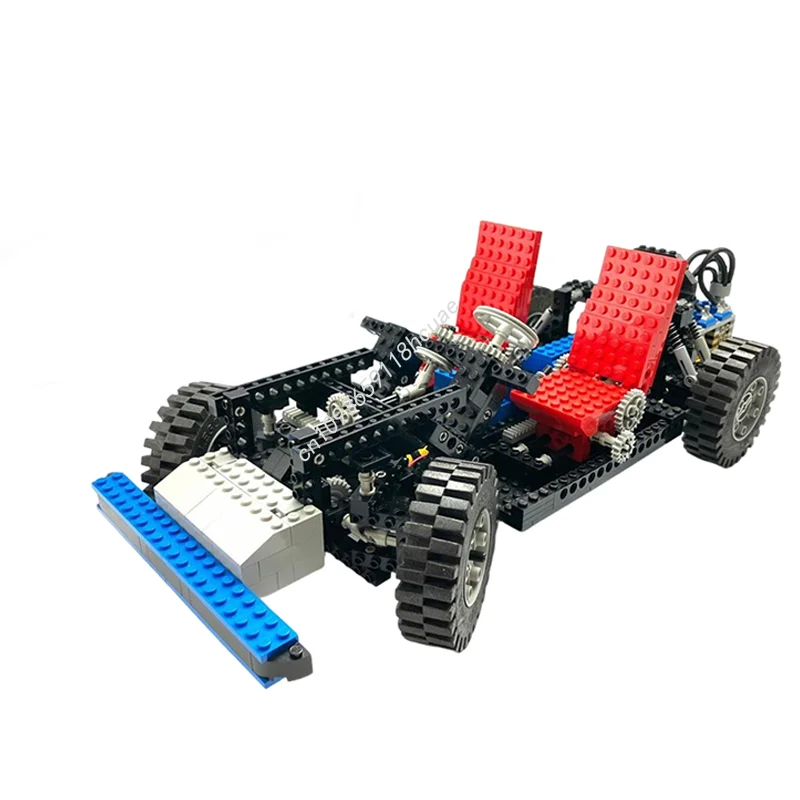 713pcs MOC Four Wheel Drive MOD Technical Model Building Blocks Christmas Gifts Construction Idea Education Creative Toys Brick