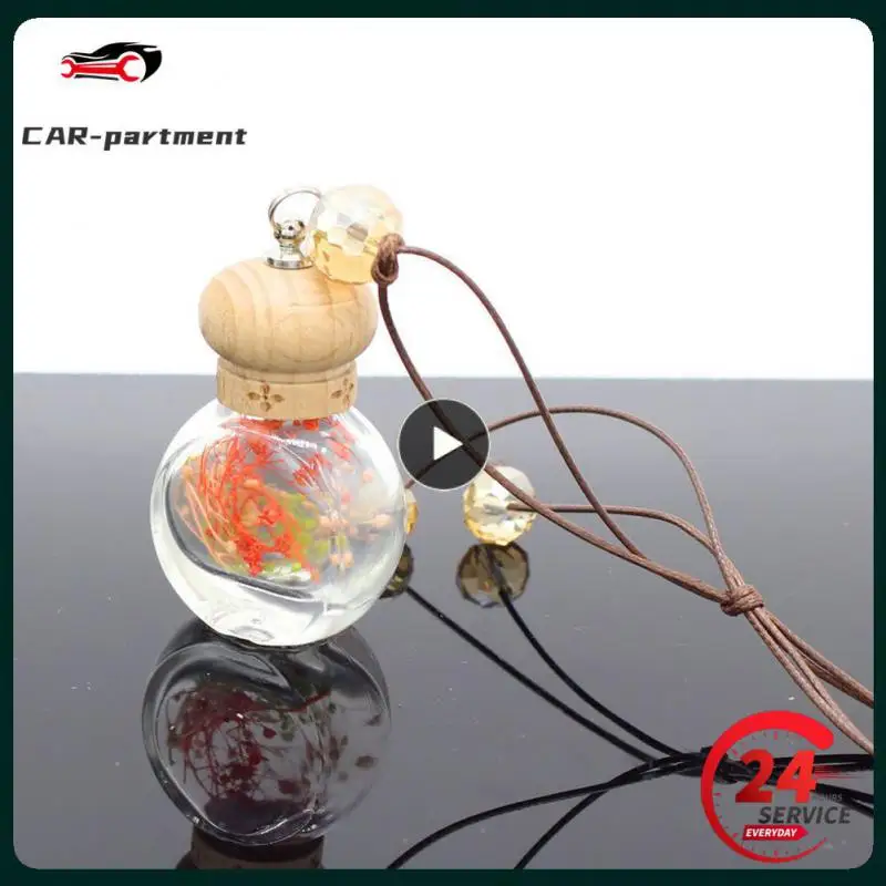 Perfume Pendant Addible Perfume Pendan Universal Eternal Flower Auto Internal Decoration Car Mirror Pendant Pendant Car Mirror