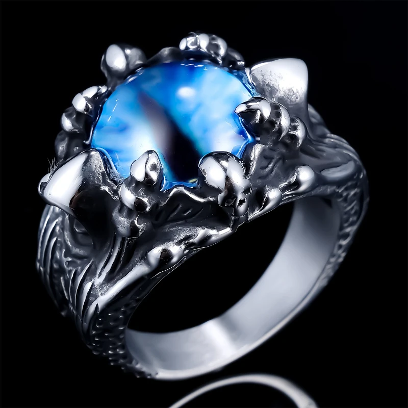 Geometrischer unregelmäßiger Ring Titanstahl Männer Frauen Hip Hop personalisierte Mode Ringe Schmuck – Detail 1