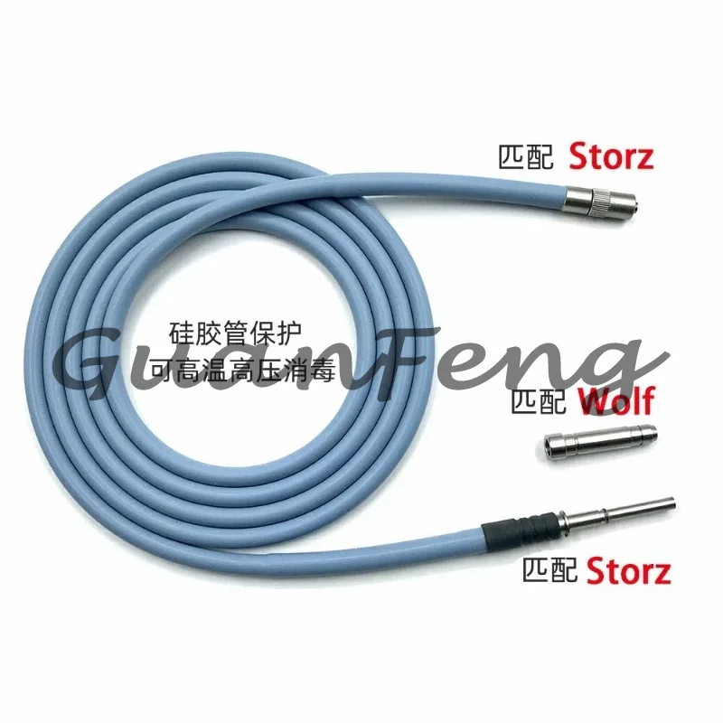 Light Source Optical Fibers Cables Φ4mm 1.8m 2m 2.5m 3m Interface Autoclave