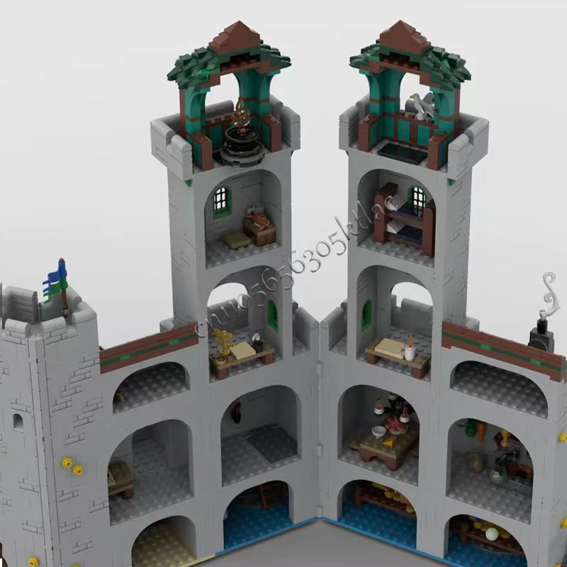 4469 pièces de construction, phare, fort, MOC, construction modulaire personnalisable, blocs de construction éducatifs pour enfants, modèle DIY, jouets de vacances, cadeaux