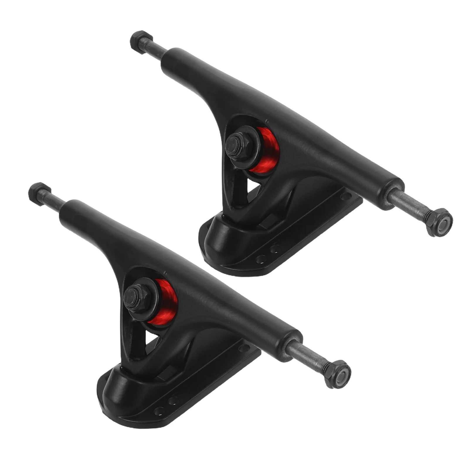 2 قطعة شاحنات التزلج الثقيلة سبائك الألومنيوم استبدال أجزاء عالمية تناسب كروزر Longboard بارك تصفح الجبل