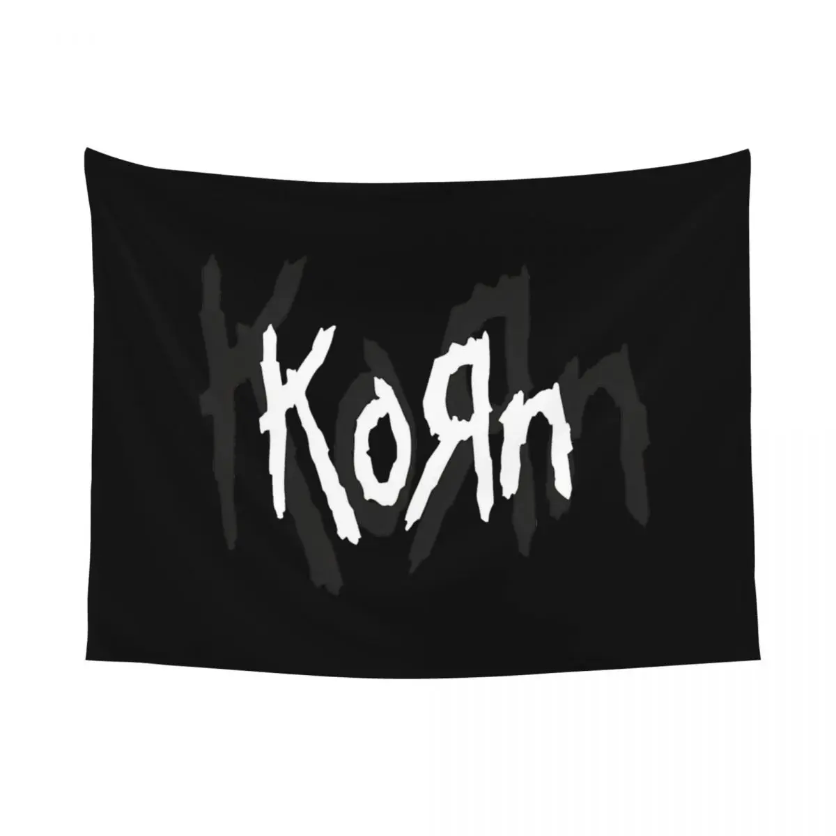 Korn Rock Music Tapestry Hippie Polyester Wall Hanging Room Decor Curtain Art Wall Carpet