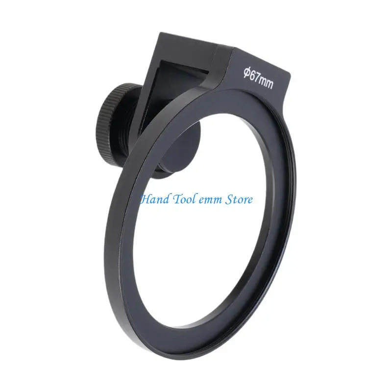 

H37F Phone Accessories 67mm Filter Clip Holder for 16 15 Camera Lens Filter Clip
