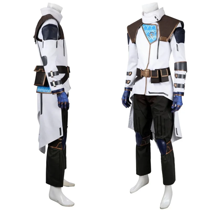 Game Cypher Valorant Cosplay Costume Hat Coat Pants Accessories Outfit Full Set and Individual Items Are Sold Custom Size