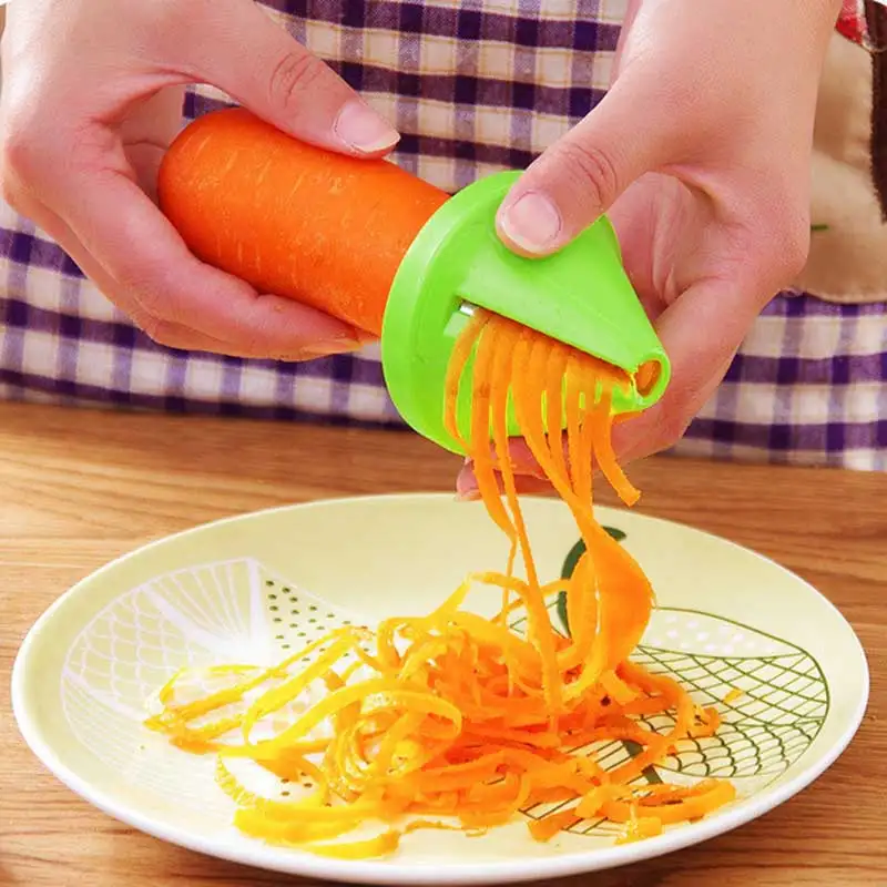 

Kitchen Tools Accessories Gadget Funnel Model Slicer Vegetable Shred Device Cooking Salad Carrot Radish Cutter Sharper