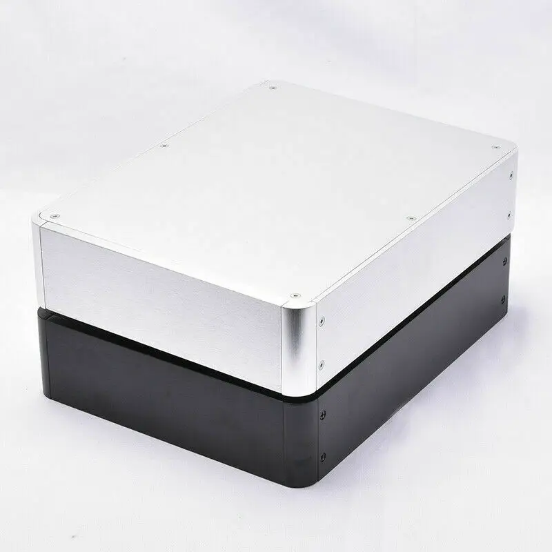 BZ2106H Fillet full aluminum Power amplifier case preamp amp box DAC chassis