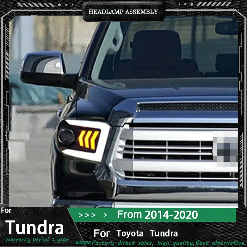 

Автомобильные фары для Toyota Tundra Sequoia 2014-2020: Обновленная версия фар с функцией мигания, комплект для сборки, аксессуары, инструменты, сигнальные лампы