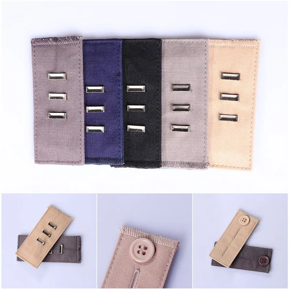 Jeans Maternity Skirts Trousers Pant Extender Belt Button Hooks Waist Band - zdjęcie 1