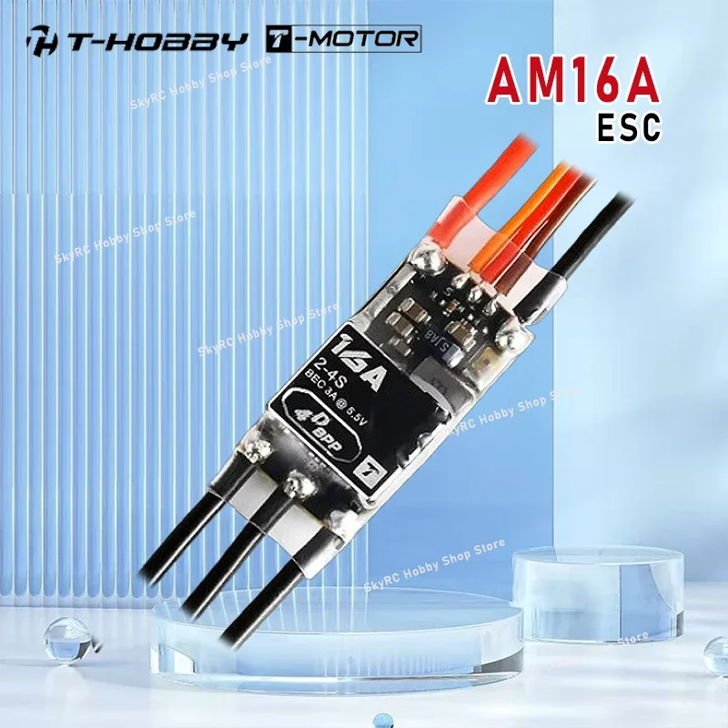 T-MOTOR T-HOBBY AM16A F3P ESC 10A/16A/20A/40A 2-4S Lipo High Refresh Rate Built-in BEC for RC FPV Model Power Parts