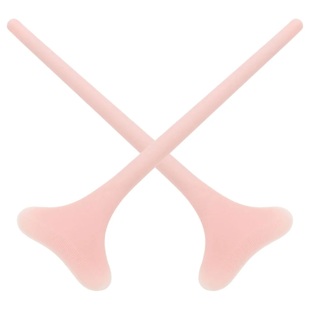 

2pcs Eye Makeup Tools Eyelash Protector Auxiliary Stencil Pink Cream Applicator Liner Aid for Shadow Beginner Precision Wing