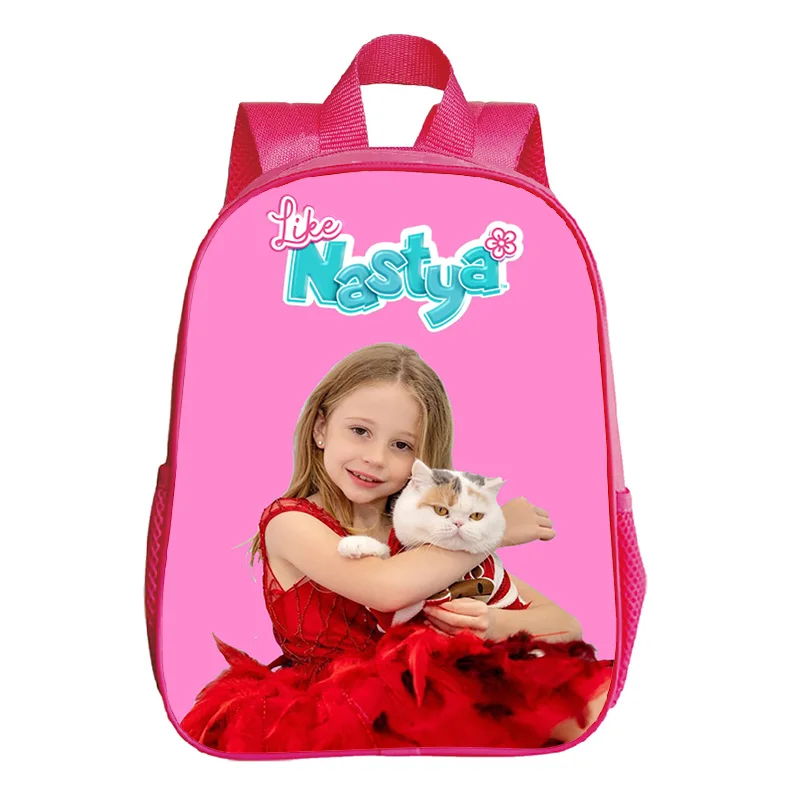 3D Print Like Nastya Backpacks Kids Kawaii Kindergarten Boobag Mochila Baby Toddler Small Backpack Girls Waterproof School Bags